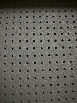 Breathable Perforated Neoprene Material for Lightweight Sportswear Wetsuits and Protective Padding with Superior Elasticity