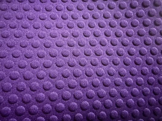 네오프렌 재료 3D 다이아몬드 와플 엠보스 텍스처